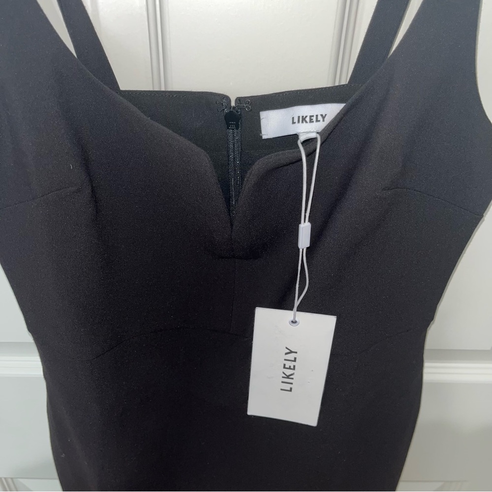 NWT Likely Constance Black Body-Con Dress - Picture 3 of 5
